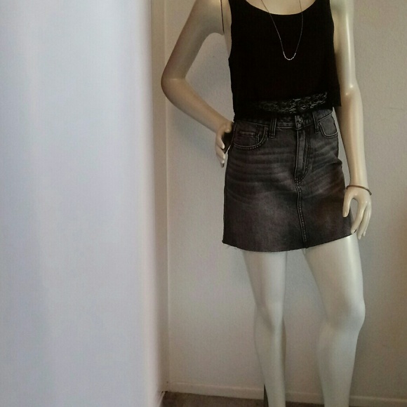 Abercrombie & Fitch jean skirt - Picture 1 of 6
